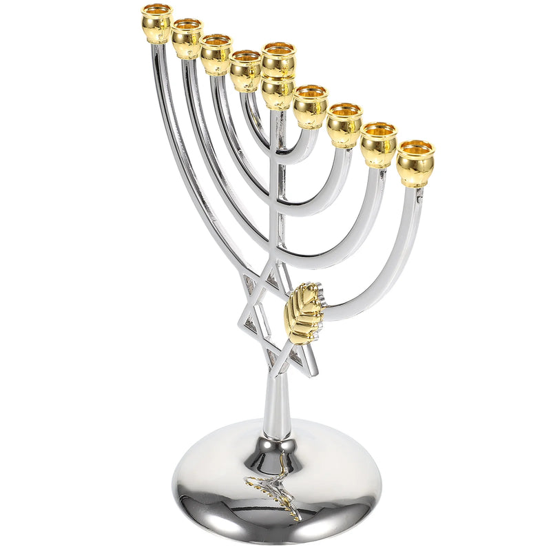 Elegant Hanukkah Candlestick