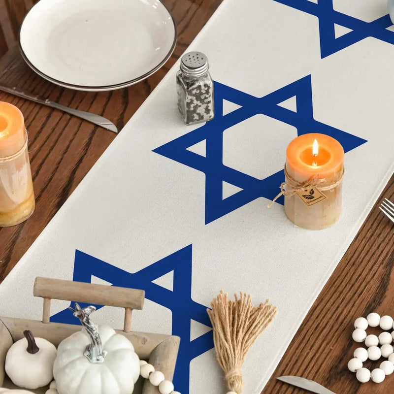 Yom Kippur Linen Table Runners