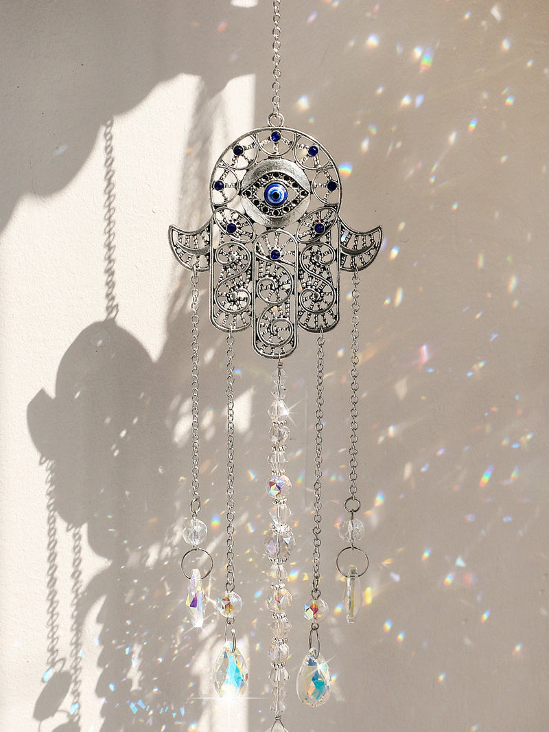 Evil Eye Crystal Hanging Decor