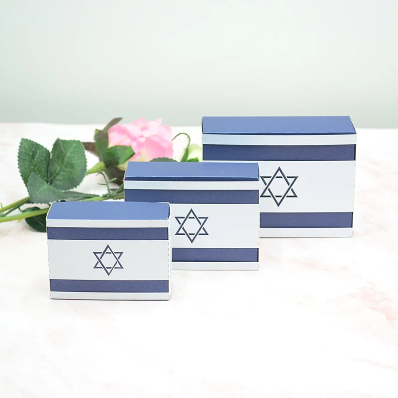 ndependence Day of Israel Favor Gift Box