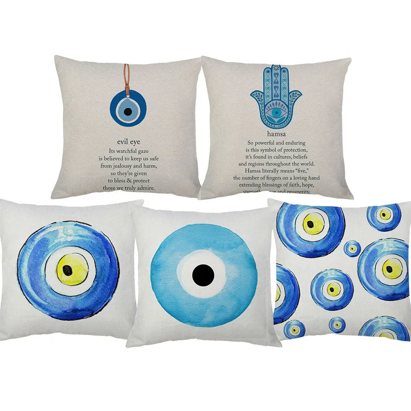 Evil Eye Home Decoration Pillow Case