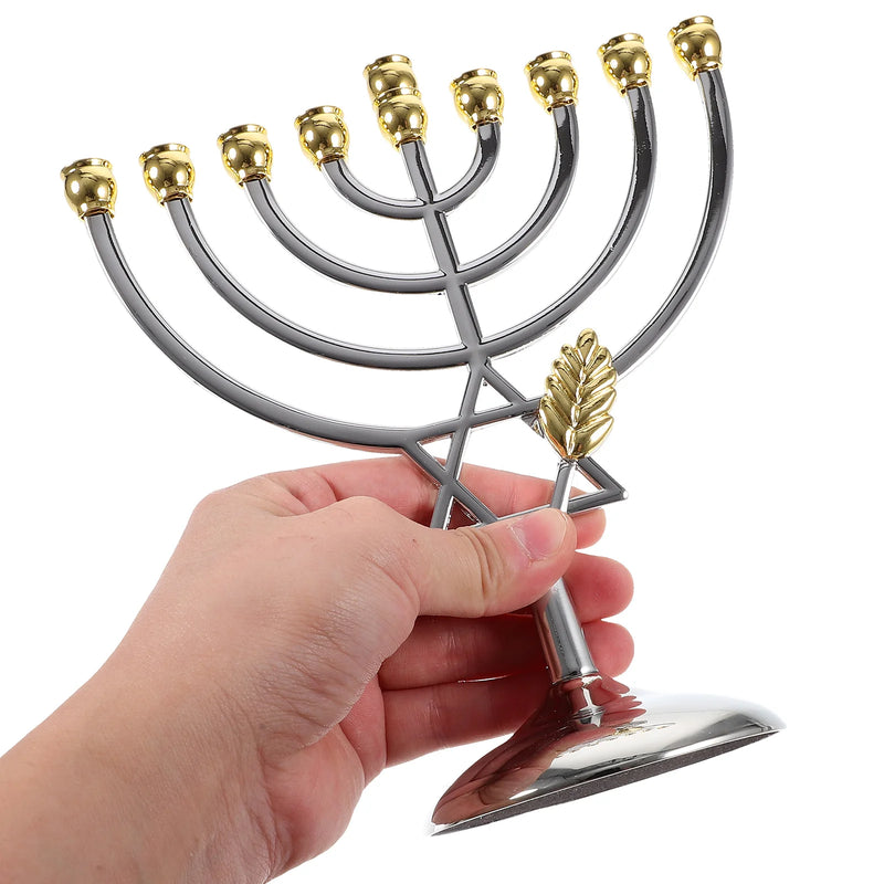 Elegant Hanukkah Candlestick