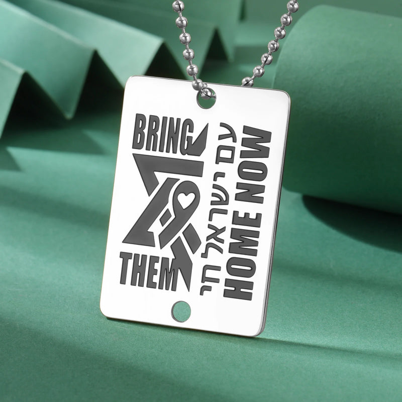 Bring Them Home Now: Let My People Go Necklace