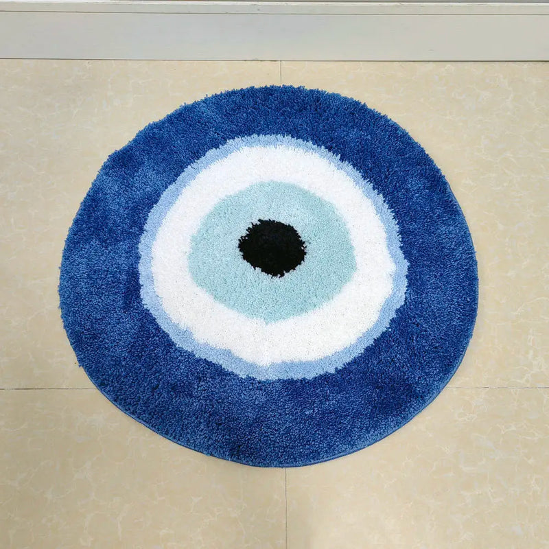 Evil Eye Circle Rug