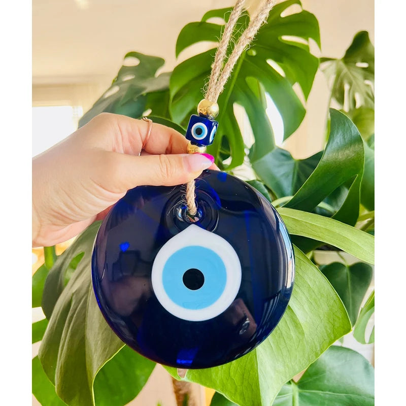 Evil Eye Wall Hanging Glass