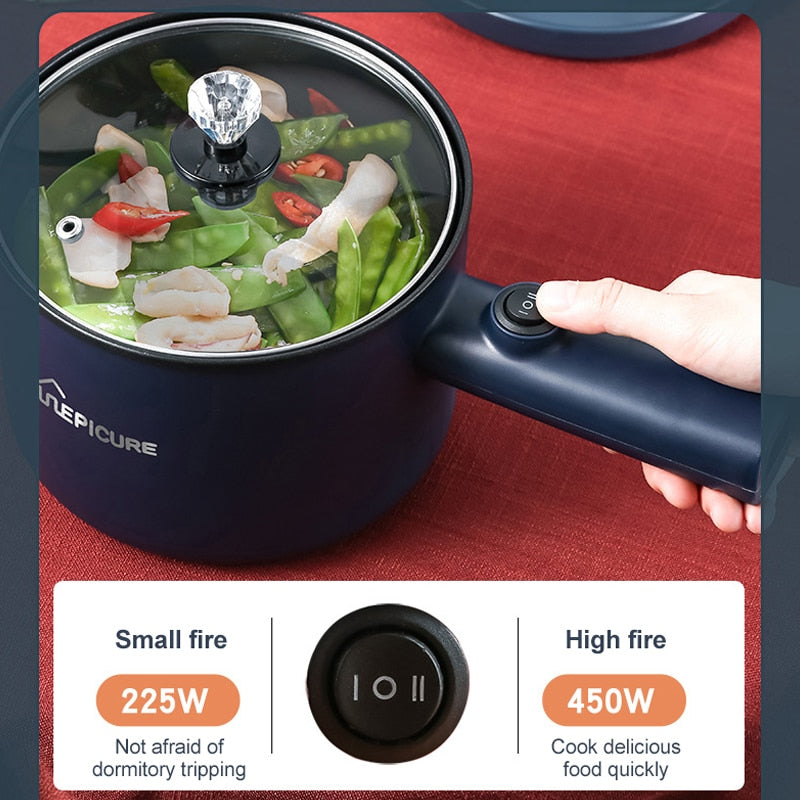 Single Layer Multi-functional Electric Boiling Pot