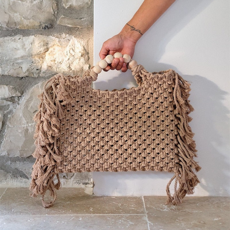 Sensi Studio Bags - Tall Bag Macrame Bag – Lucette Collection
